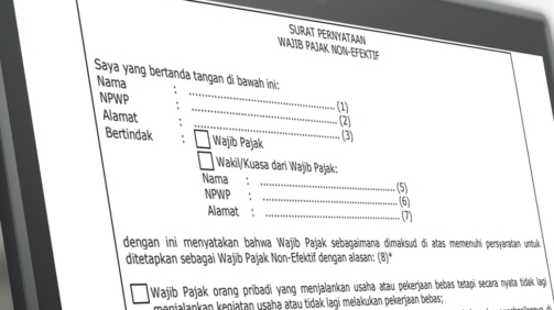 Apa Saja Syarat yang Harus Dipenuhi Saat Akan Mengajukan Permohonan Wajib Pajak Non Efektif?