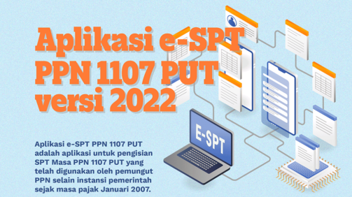 DJP Meluncurkan Aplikasi e-SPT Masa PPN 1107 PUT 2022