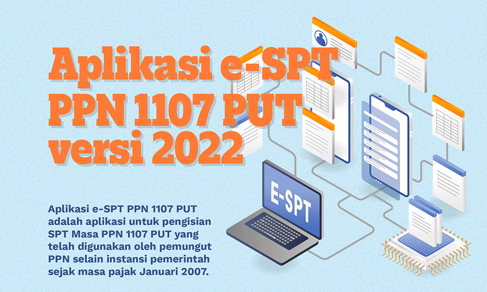 DJP Meluncurkan Aplikasi e-SPT Masa PPN 1107 PUT 2022