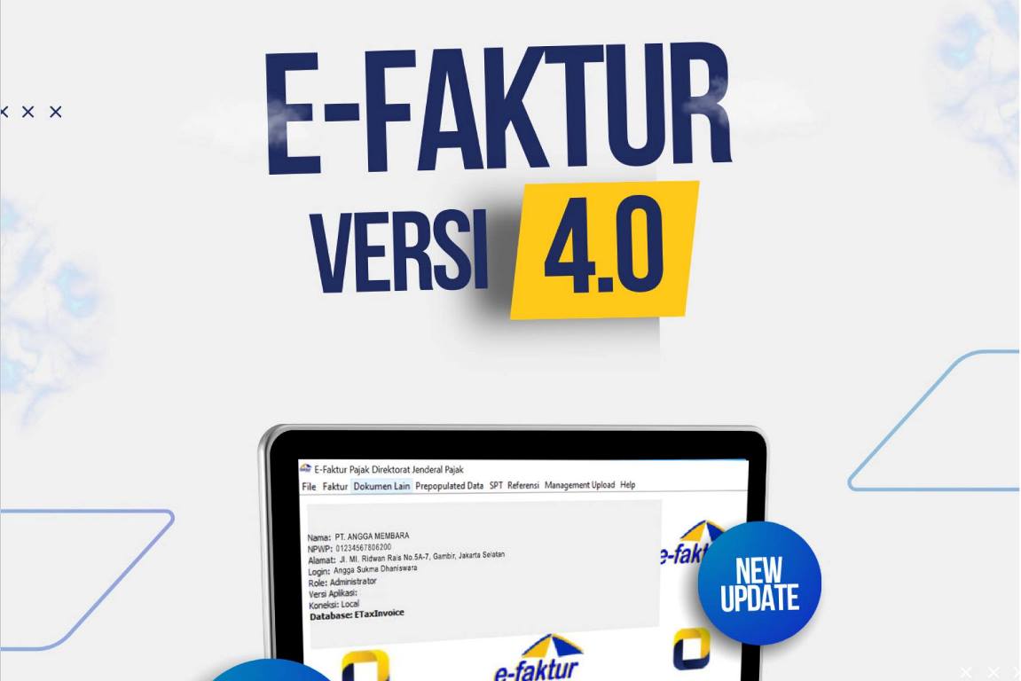 Update Versi Terbaru, Bagaimana Perubahan dalam e-Faktur Versi 4.0?