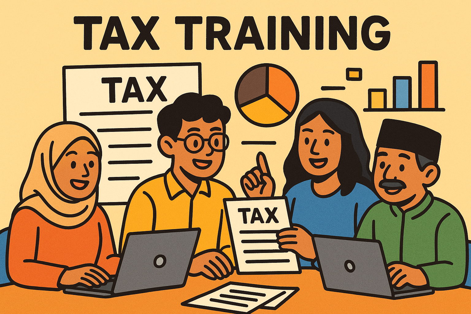 Kursus Pajak Efektif yang Mengurangi Risiko