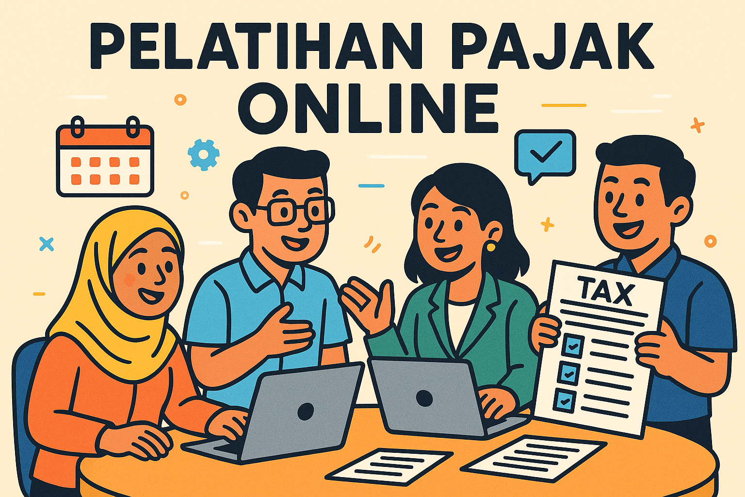 Pelatihan Pajak Online Efektif, Hasil Terukur