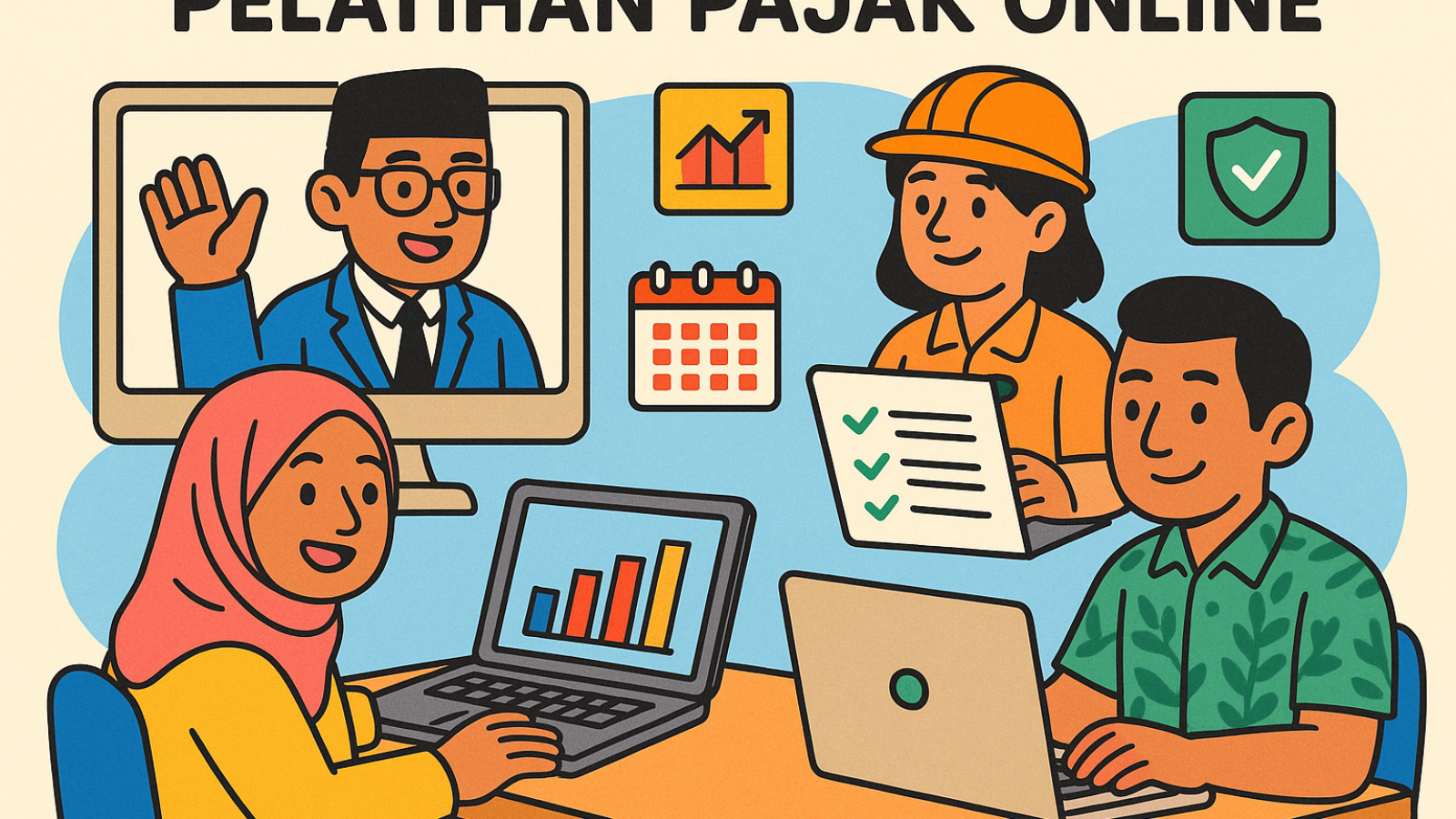 Pelatihan Pajak Online Andal, Kinerja Tim Melesat