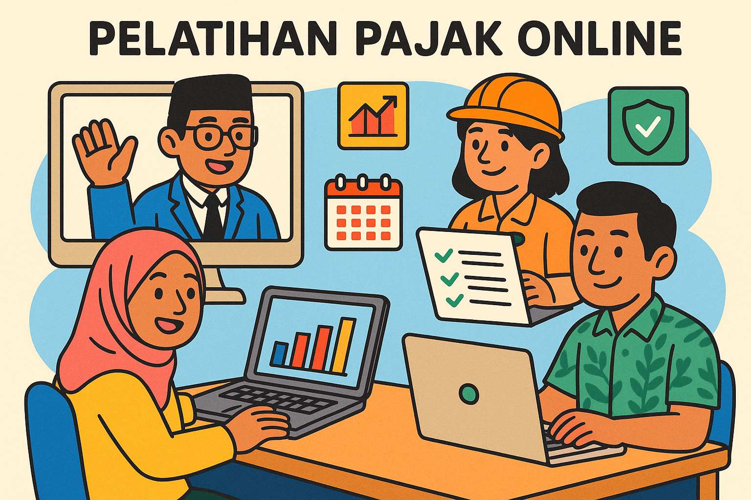 Pelatihan Pajak Online Andal, Kinerja Tim Melesat